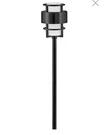 Hinkley Saturn 1579SK-LL Led Path Light Satin Black. Fixed Price $199.00.