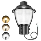 100W Led Post Top Dusk Dawn Outdoor Garden Yard Pole Lights 3000K 5000K. Fixed Price $125.07.