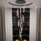 Crystal Bubble Column Chandelier 12-LIGHTS Dimmable Ceiling Fixture. Fixed Price $498.99.