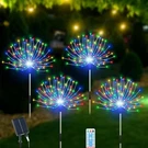 Solar Garden Lights Outdoor Waterproof, Pack Total 480 Led Starburst .... Fixed Price $38.46.