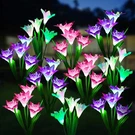 Wdtpro Solar Outdoor Lights Garden Decorative 10 Pack, Waterproof With 40 Lily. Fixed Price $78.89.