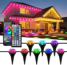 50FT Rgb+cct Permanent Outdoor Lights For HOUSE,135LM IP67 Ground. Fixed Price $32.38.