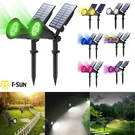 2 Pack Solar Powered Spotlight Outdoor Garden Lawn Landscape Waterproof Led Lamp. Fixed Price $35.99.