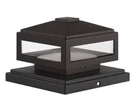 Havenridge 4" Led Post Cap Pier Mount Light Espresso Bronze 1008540732. Fixed Price $65.69.