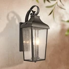 Kichler Forestdale 21 1/2" High Old Bronze Outdoor Lantern Wall Light. Fixed Price $389.99.