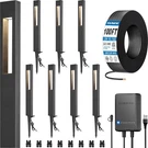 Sunvie All-in-one Led Low Voltage Landscape Lighting Kit, 8-PACK Pathway Ligh.... Fixed Price $242.24.