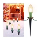 Christmas Pathway Lights Outdoor, 26 Ft Connectable C9 Led O.... Fixed Price $37.39.
