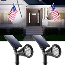 2PCS Solar Led Spot Wall Lights Garden Outdoor Lawn Landscape Lamp Waterproof. Fixed Price $18.99.