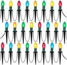 Joiedomi Christmas Multicolored Pathway Marker String Lights - 24PCS. Fixed Price $29.99.