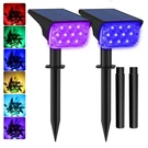 Solar Landscape Color Waterproof Spotlights Wireless Multi T-sunus. Fixed Price $44.42.
