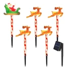 5PCS Christmas Pathway Lights Outdoor Decor 17" With Stake Led Candy Cane. Fixed Price $20.29.