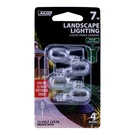 Feit Electric 7W T5 Landscape/low Voltage Incandescent Bulb Wedge Soft White 4PC. Fixed Price $7.46.