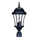 Acclaim Lighting 5027 Black Bryn Mawr 3-LIGHT 21"H Post. Fixed Price $110.00.