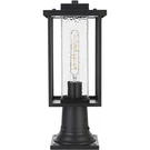 Elegant Lighting OD307P17BK Philip Inch Black Outdoor Post. Fixed Price $118.00.