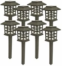 Sogrand SLP1101 8PCS -pack Solar Lights Outdoor Light,landscape Lighting Black. Fixed Price $18.00.