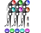 Zuckeo All-in-one Led Landscape Kit 6-PACK Low Voltage Lights, Transformer. Fixed Price $47.99.