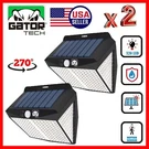 2-PACK Solar Power 320 Led Pir Motion Sensor Outdoor Security Wall Lamp Light. Fixed Price $20.85.