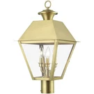 Livex Lighting 27219-08 Wentworth Post Accessories Natural Brass. Fixed Price $799.96.