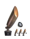 Malory Solid Brass Landscape Spotlight 4-PACK With BULB(S06), Low Voltage Fro.... Fixed Price $177.51.