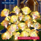 24 Bigger Roses Solar Garden Lights Outdoor, Birthday Gifts For Mom Women Pres. Fixed Price $40.40.