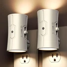 Night Light, Led Lights Plug Into Wall, 2 Pack Warm White 3000K, 0-100LM. Fixed Price $17.14.