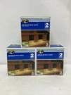 Lot Of (3) Hampton Bay Solar Led Deck Lights Distressed Black Finish Star Design. Fixed Price $40.00.