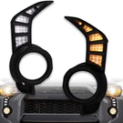Pgtopone Switchback White/amber Led Front Fog Daytime Running Lamp W/dynamic. Fixed Price $91.19.