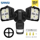 Sansi 3400LM Led Motion Sensor Security Light 30W Outdoor Wall Lamp Waterproof. Fixed Price $25.99.