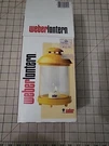 Vintage Lars Weber Yellow Rain Proof Candle Lantern Sweden Original Box. Fixed Price $72.00.