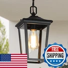 Gepow Outdoor Pendant Fixture Farmhouse Exterior Anti-rust Hanging Lights. Fixed Price $88.44.