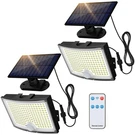 Adiding Solar Outdoor Lights, 202 Leds Flood With 16.4 Ft Cable, Remot.... Fixed Price $41.57.