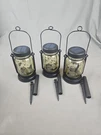 3X Solar Lantern Decor Outdoor(suspension Placement Grounding 3IN1). Fixed Price $10.00.