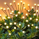 Zfnn Solar Firefly Lights Outdoor, 8 Pack, Warm White, Swaying, Waterproof, G.... Fixed Price $127.39.