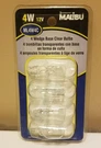Malibu - 12V Wedge Base Clear Bulbs 4PCK ML4W4C. Fixed Price $11.99.