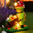 Sunglee Solar Light Turtle Outdoor Garden, 7.08"L X 5.04"W 7.67"H, Green. Fixed Price $38.76.