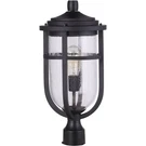 Midnight One Light Outdoor Post Mount From The Voyage Collection. Fixed Price $160.20.