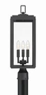 Crystorama Lighting Group BYR-80109 Byron 23" Tall Post Black. Fixed Price $302.40.