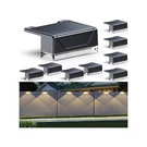 Lianglome Solar Fence Lights Outdoor 3000/4000/6000K Mode IP65 Waterproof. Fixed Price $59.36.