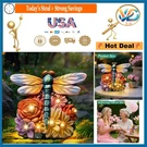 Solar Dragonfly Garden Lights Outdoor Decor Gift For Women Mom Grandma. Fixed Price $37.13.
