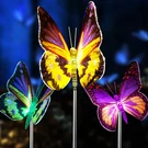 Outdoor Solar Garden LIGHTS,3 Pack Butterfly Decorative-waterproof Color Changin. Fixed Price $32.29.