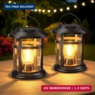 Solar Lantern Outdoor Waterproof, 2 Pack Bright Hanging Lights For Outside. Fixed Price $38.98.