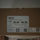Baxia Technology Solar Motion Sensor Led Flood Light 4-PACK Black Outdoor. Fixed Price $25.00.