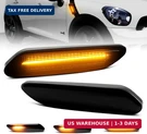 D-lumina Sequential Led Side Marker Lights Turn Signal Blinker Lamp Smoked Lens. Fixed Price $37.36.