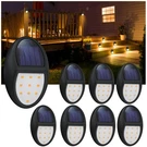 Xinree Pack Outdoor Fence Solar Lights, IP68 Waterproof Step Lamps, For. Fixed Price $62.93.