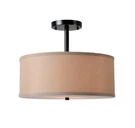 Kenroy Home 93623ORB Paige 2-LIGHT Oil Rubbed Bronze Semi Flush Mount. Fixed Price $79.99.