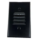Elco Lighting Cat. No. Elst 64B Mini Step W/ Louvered Faceplate, Black Nib. Fixed Price $19.99.