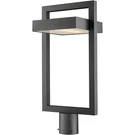 Z-lite 566PHBR-BK-LED Luttrel 21.63 Inch Black Outdoor Post Mount Fixture. Fixed Price $306.00.