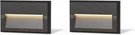 Low Voltage Step Lights 5.5 Inch Outdoor 12V Ac Landscape Stair Wired 2PK. Fixed Price $60.99.