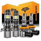 Auxbeam Canbus H13 H11 Led Headlight High Bulbs Fog White Yellow. Fixed Price $99.99.