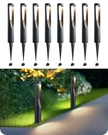 Edishine 8-PACK Low Voltage Pathway Lights, Outdoor Garden Waterproof. Fixed Price $135.99.